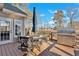 Enjoy relaxing on this outdoor deck with a grill and dining table to enjoy the beautiful weather at 577 Alexander Farms Sw Vw, Marietta, GA 30064