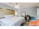 Charming bedroom with a stylish decor, a window and a work space at 1284 To Lani Path, Stone Mountain, GA 30083