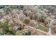 Aerial view of a residential neighborhood with tree-lined streets and well-maintained homes at 392 Summerfield Xing, Acworth, GA 30101