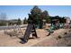 This image highlights the community playground, showcasing a variety of play structures and climbing walls at 1480 Baygreen Rd, Suwanee, GA 30024