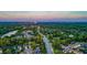 Aerial view of a beautiful neighborhood surrounded by lush greenery and mature trees at 5455 Blossomwood Sw Trl, Mableton, GA 30126
