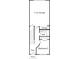 Floorplan of the home's first floor with a 1 car garage and bedroom 3 at 5455 Blossomwood Sw Trl, Mableton, GA 30126