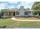 Charming single-story home with a stone chimney and welcoming front porch at 8321 Banks Mill Rd, Douglasville, GA 30135