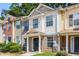 Attractive townhome with brick and siding exterior, plus covered front porch at 2838 Vining Ridge Ter # 0, Decatur, GA 30034