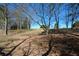 Expansive backyard featuring mature trees and a sprawling lawn, perfect for outdoor activities and relaxation at 6026 Southland Dr, Stone Mountain, GA 30087