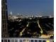 Enjoy the night skyline from this condo's private balcony at 361 17Th Nw St # 2423, Atlanta, GA 30363