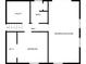 Basement level floor plan with a recreation room, bedroom, utility room, and bathroom at 355 Ridgeview Trl, Atlanta, GA 30328