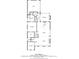 Detailed floor plan showcasing the layout of the first floor including room dimensions at 231 Chastain Park Dr, Atlanta, GA 30342