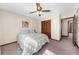 Bedroom with neutral paint, closet, and doorway to other rooms at 322 Foxfire Sw Dr, Smyrna, GA 30082