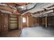 Spacious unfinished basement with exposed beams at 3280 Hazelwood Sw Dr, Atlanta, GA 30311