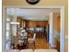 Inviting kitchen with a cozy breakfast area and hardwood floors, seamlessly connecting the kitchen with the rest of the home at 5066 Healey Dr, Smyrna, GA 30082