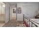 Bedroom with carpet and a view to the vanity and double closets at 2139 Golden Morning Ct, Kennesaw, GA 30152