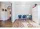 Cozy home office area features a desk with two chairs and a colorful area rug at 2845 Jims Ne Rd, Marietta, GA 30066