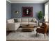 Comfortable living room with neutral tones, stylish furniture, and ample natural light at 2431 Weatherstone Se Cir, Conyers, GA 30094