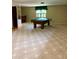 Spacious finished basement featuring a pool table and bar area at 2657 Langland Ne Ct, Atlanta, GA 30345