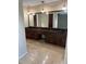 Spacious bathroom with double vanity and large mirror, providing ample space at 2657 Langland Ne Ct, Atlanta, GA 30345