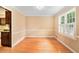 Well-lit dining room featuring hardwood floors, neutral walls, and a window at 2657 Langland Ne Ct, Atlanta, GA 30345