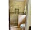 Shower stall with tile surround and shower niche at 2657 Langland Ne Ct, Atlanta, GA 30345