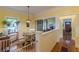 Sunny dining area featuring hardwood floors and views to an adjacent living area at 3670 Union Ave, Atlanta, GA 30354