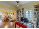 Open living area featuring a bright office space and adjacent dining area at 3670 Union Ave, Atlanta, GA 30354