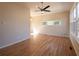 Open living room featuring lots of natural light and hardwood floors at 5087 Fairmont Se Rd, Smyrna, GA 30082