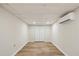 Finished basement featuring new floors, closet and efficient AC wall unit at 1069 Falling Water Se Dr, Smyrna, GA 30080