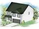 Illustration of a charming two-story home with a two-car garage and cozy front porch at 276 Shawnee Trl, Dallas, GA 30157