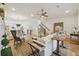 Spacious living room with hardwood floors, neutral tones, and plenty of natural light at 1041 Endeavour Ct, Marietta, GA 30064