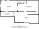 Detailed basement floor plan showing the exercise and recreation rooms at 775 Hales Trace Sw Way, Lilburn, GA 30047