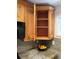 Kitchen cabinet with open shelving for storage, ready for your personal touch at 5400 Roswell Rd # K1, Atlanta, GA 30342