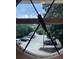 View of the community from the round kitchen window at 5400 Roswell Rd # K1, Atlanta, GA 30342
