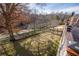 View of the backyard and trees from the upper deck at 2760 Sugarloaf Club Dr, Duluth, GA 30097