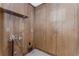 Small laundry room featuring a single shelf and linoleum floors at 3951 Lindley Dr, Powder Springs, GA 30127