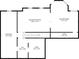 Floor plan of the basement showcasing a recreation and billiard room at 403 Mill Xing, Canton, GA 30114