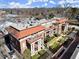 Aerial view of this elegant community featuring well-manicured lawns and a classic architectural style at 746 N Highland Ne Ave # 11, Atlanta, GA 30306