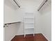 Walk-in closet with custom organizers and shelving at 601 Park Ridge Cir, Marietta, GA 30068