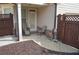 Charming outdoor patio with seating area, privacy fence, and garden space, creating a perfect spot for relaxation at 3534 S Sherwood Se Rd, Smyrna, GA 30082