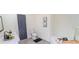 Well-lit bathroom featuring modern fixtures and a relaxing bathtub area at 157 Pebble Path, Douglasville, GA 30134