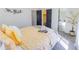Comfortable main bedroom highlighting closet space at 157 Pebble Path, Douglasville, GA 30134