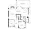 Detailed floor plan of the home, showcasing the layout of the main floor at 475 Highland Gate Cir, Suwanee, GA 30024