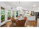 Kitchen and breakfast nook featuring lots of natural light and great flow at 475 Highland Gate Cir, Suwanee, GA 30024