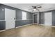 Large bedroom offers wood-look flooring, and a ceiling fan at 391 Mount Zion Sw Rd, Atlanta, GA 30354