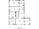 Detailed floor plan showcasing the layout of the house with labeled rooms at 391 Mount Zion Sw Rd, Atlanta, GA 30354
