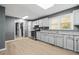 A well-lit kitchen features light cabinets and appliances at 391 Mount Zion Sw Rd, Atlanta, GA 30354