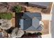 An aerial shot reveals the roof, landscaping and general layout of the property at 5004 Duxford Se Dr, Smyrna, GA 30082