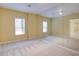 Basement with large mirror for exercise or recreation, with easy access to other rooms at 5004 Duxford Se Dr, Smyrna, GA 30082