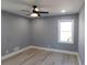 Bedroom with ceiling fan and hardwood floors at 1546 Alverado Way, Decatur, GA 30032