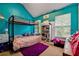 Colorful bedroom with a bunk bed at 4240 N Braves Cir, Douglasville, GA 30135