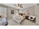 Bedroom featuring a bed, neutral colors, and natural lighting at 5810 Ripplestone Nw Ct, Acworth, GA 30101