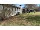 View of backyard featuring a gazebo, with a blend of lawn and natural elements at 170 Dillard Ne Dr, Kennesaw, GA 30144